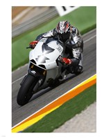 Garry McCoy riding the Ilmor X3 MotoGP Fine Art Print