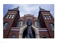 Low angle view of the Arts and Industries Building, Washington, D.C., USA Fine Art Print