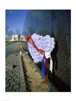 Close-up of a memorial, Vietnam Veterans Memorial Wall, Vietnam Veterans Memorial, Washington DC, USA - various sizes