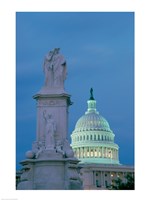 Peace Monument Capitol Building Washington, D.C. USA - various sizes