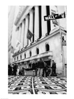 Wall Street Framed Print
