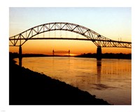 The Bourne Bridge over the Cape Cod Canal Fine Art Print