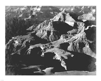 Grand Canyon close in panorama by Ansel Adams - various sizes