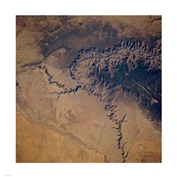 Grand Canyon from space Fine Art Print