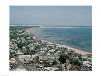 USA, Massachusetts, Cape Cod, Provincetown, townscape Fine Art Print