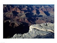 Wide Angle View of the Grand Canyon National Park Fine Art Print