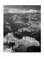 Grand Canyon with Clouds Fine Art Print