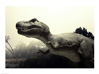 Close-up of a Tyrannosaurus Rex Fine Art Print