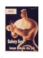 Safety First Fine Art Print