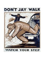 Don't Jay Walk Fine Art Print