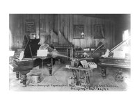 Edison's phonograph, Experimental Dept., Orange, N.J. Fine Art Print