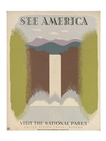 See America Visit the National Parks Fine Art Print
