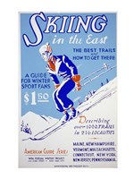 Skiing in the East The best trails and how to get there Fine Art Print