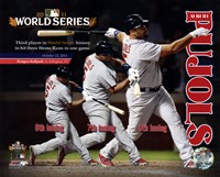 Albert Pujols 3 Home Runs World Series Composite (#24) Fine Art Print