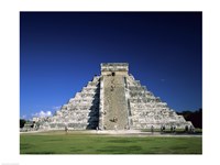 Pyramid, El Castillo, Chichen Itza Mayan, Yucatan, Mexico Fine Art Print