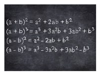 Algebra Framed Print