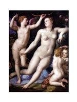 Angelo Bronzino - Venus, Cupid and Envy Fine Art Print