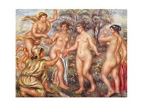 Pierre-Auguste Renoir the Judgement of Paris Fine Art Print