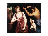 Venus, Mars and Cupid Fine Art Print