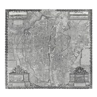 1652 Plan de Gomboust Fine Art Print