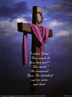 I Asked Jesus - Photo Framed Print