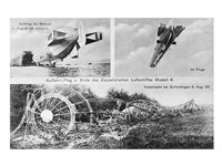 Zeppelin's Chen Luftschiffes Modell 4 Fine Art Print