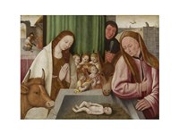 The adoration of the Child Fine Art Print