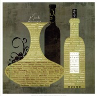 Wine to Live by I - special Fine Art Print