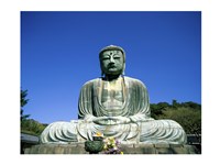 Statue of the Great Buddha, Kamakura, Japan Framed Print