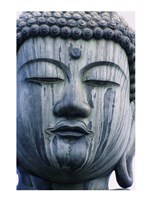 Face of a Buddha Statue, Japan Fine Art Print