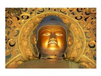 Buddha Byodo-in Temple Oahu, Hawaii, USA Fine Art Print