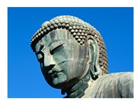 Close-up of a statue, Daibutsu Great Buddha, Kamakura, Japan Fine Art Print