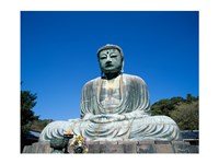 Daibutsu Great Buddha, Kamakura, Honshu, Japan Framed Print