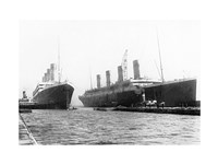 Olympic and Titanic Fine Art Print