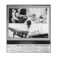 The Great Titanic Disaster - various sizes, FulcrumGallery.com brand