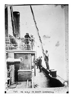 Tug on Way to Meet Carpathia Fine Art Print