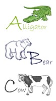 ABC Animals Fine Art Print