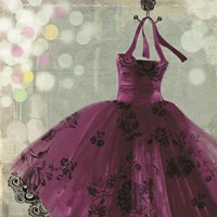 Fuschia Dress I Fine Art Print