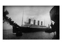 Titanic Leaving Harbor Fine Art Print