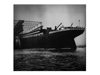 Titanic Constructed at the Harland and Wolff Shipyard in Belfast Fine Art Print