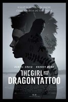 The Girl with the Dragon Tattoo movie poster Wall Poster