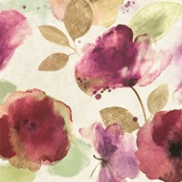 Watercolour Florals I Fine Art Print