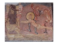 Flagellation St Erasmus Crypta Balbi Fine Art Print