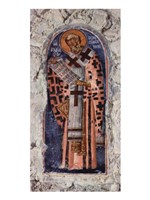 Master of the church in Mistra Aphentico Fine Art Print