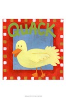 Quack Framed Print