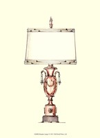 Boudoir Lamp I - 10" x 13"
