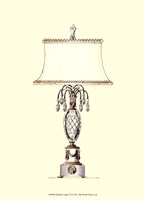 Boudoir Lamp VI Framed Print