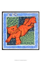 Whimsical Cat Fine Art Print