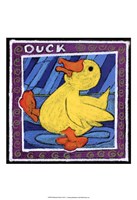 Whimsical Duck Fine Art Print