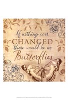 Butterfly Notes VI Fine Art Print